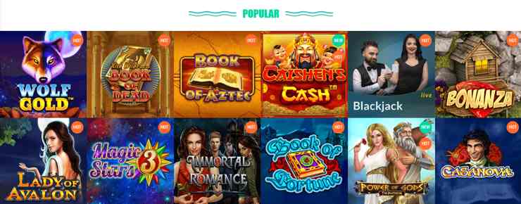 spinia_popular_slots_wolf_gold_book_of_aztec
